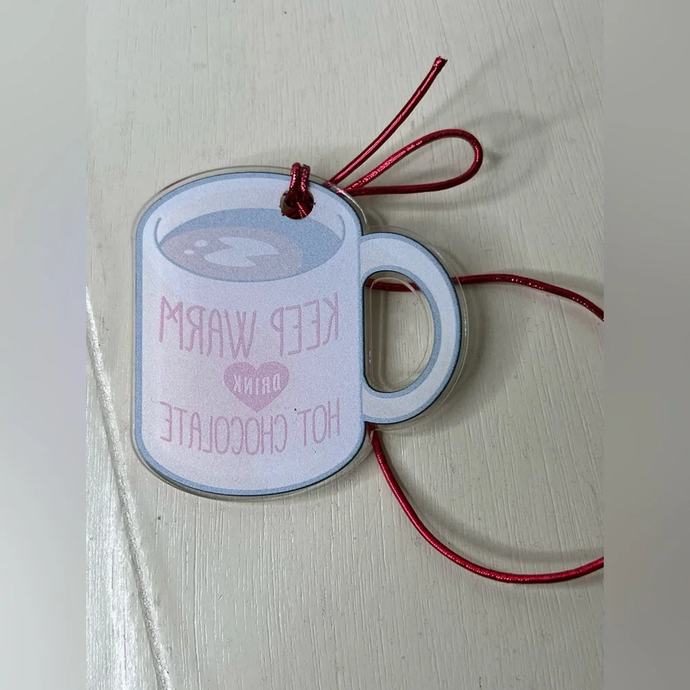 Brand New- Hot Cocoa Ornament/Gift Tag
